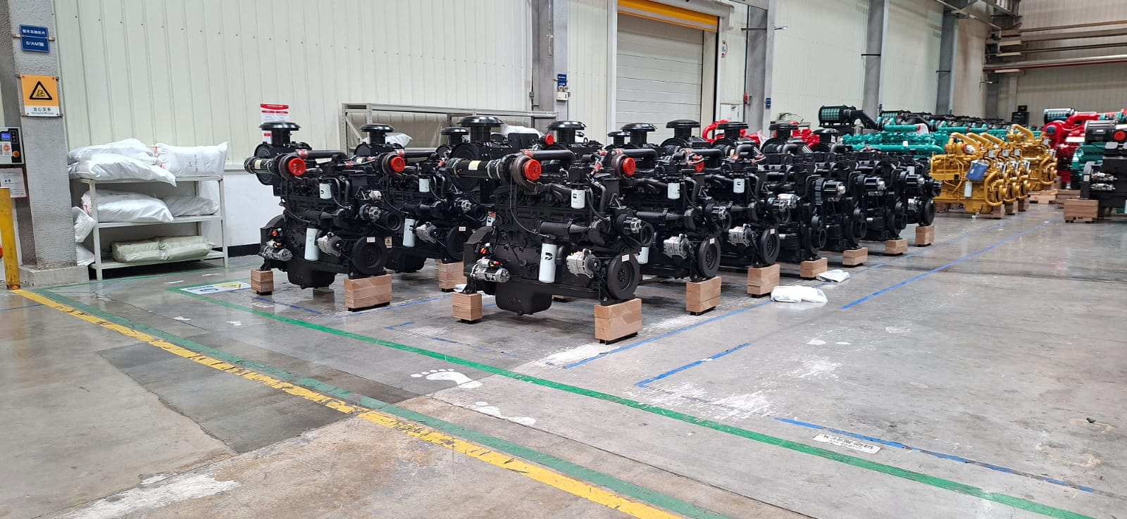 mesin generator diesel (diesel engine genset assembly)